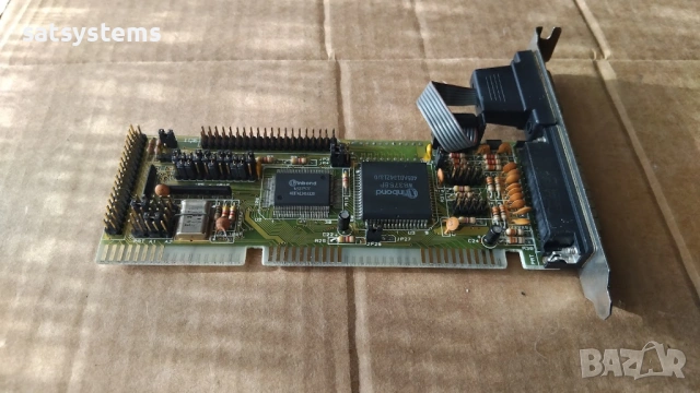 Winbond W83757F Multi Controller 16-bit ISA IDE FLOPPY COM Print Card, снимка 5 - Други - 54009127
