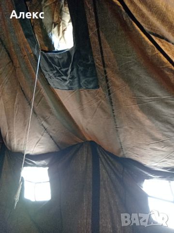 Военна офицерска палатка с гумиран под, снимка 10 - Екипировка - 45545295