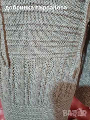 Ръчно плетиво, снимка 2 - Блузи с дълъг ръкав и пуловери - 52406389