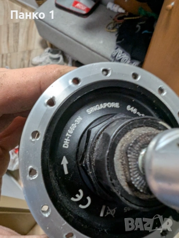 Динамо Главина Shimano Deore LX, снимка 6 - Части за велосипеди - 53274992