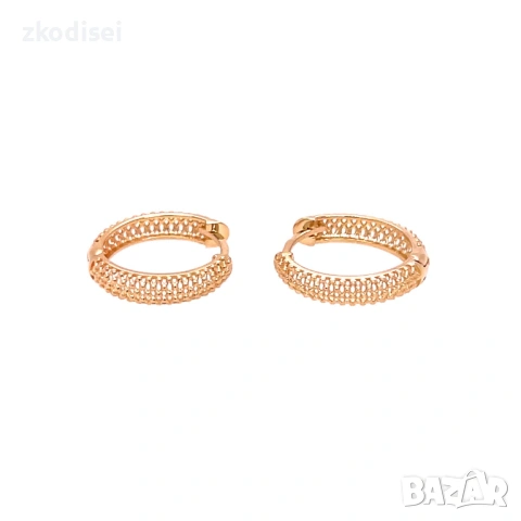 Златни обеци 1,49гр. 14кр. проба:585 модел:37746-4