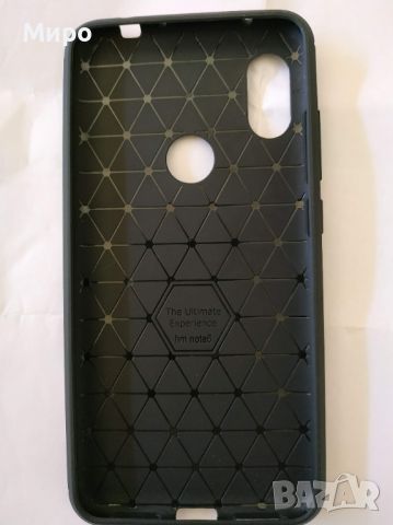 Черен калъф за GSM Xiaomi Note 6 Pro, имитация на кожа, снимка 2 - Калъфи, кейсове - 46471791
