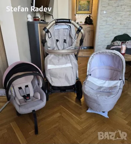 Детска количка Peg Perego Book 51 3в1 Mon Amour, снимка 1 - Детски колички - 46898946