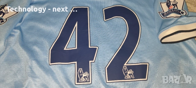 Оригинална тениска Manchester City 2013/14 – YAYA TOURE #42 – Nike – Шампионски сезон!, снимка 8 - Футбол - 53670709