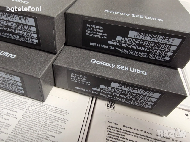 Samsung Galaxy S25 Ultra 12/256, S25 Ultra 12/512,чисто нови,запечатани, снимка 4 - Samsung - 51980074