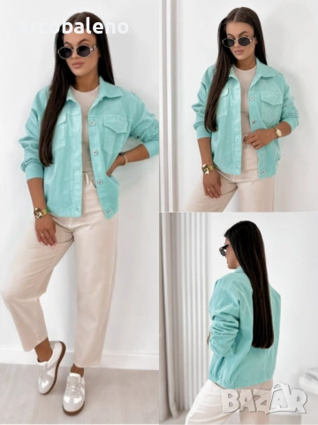 Дамско преходно яке от кадифе Ripley, 3цвята , снимка 12 - Якета - 53886466