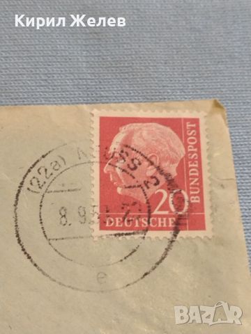 Стар пощенски плик с марки и печати Германия за КОЛЕКЦИЯ ДЕКОРАЦИЯ 26573, снимка 8 - Филателия - 46127400