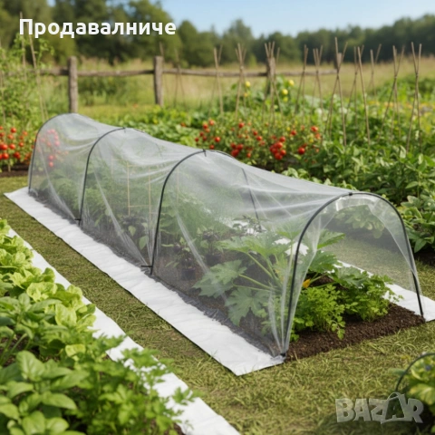 Мини оранжерия - сгъваема, практична и идеална за всеки градинар - 1,8 х 6м, снимка 2 - Оранжерии - 54239583
