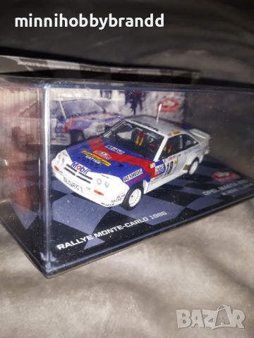 Opel Manta 400 Alpine Renault A310 Subaru Imreza Wrc 1.43 Eaglemoss Rally Monte-Carlo, снимка 11 - Колекции - 46523317