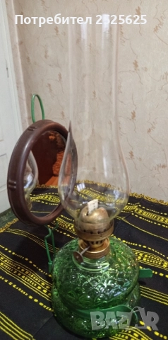 Българска газена лампа номер 8, снимка 3 - Декорация за дома - 51509844