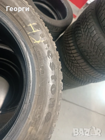 4бр.зимни гуми 195/55/16 Firestone, снимка 3 - Гуми и джанти - 53665872
