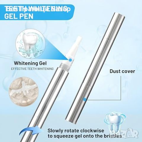 Нов Професионален комплект за избелване на зъби Riatanxi бързи резултати, снимка 3 - Други - 46528375