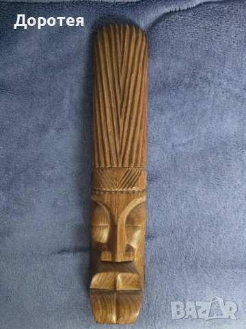 Стара дърворезба пано за стена Куба