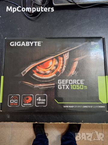 Продавам видео карта Gigabayte 1050Ti 4 Gb GDDR5 128 bit, снимка 4 - Видеокарти - 45416953