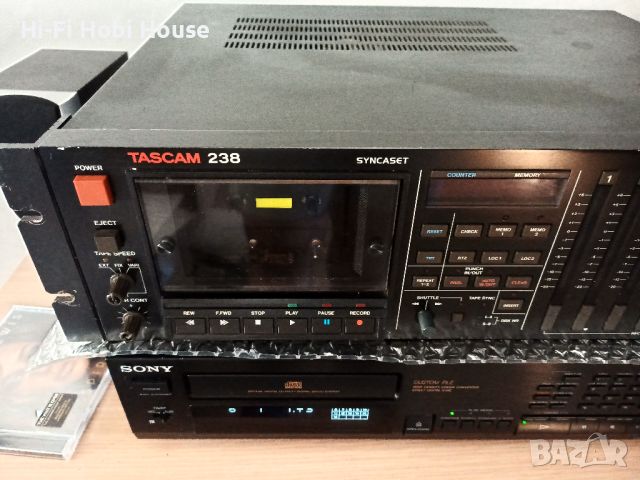 Касетен дек Kassette Deck Tascam 238, снимка 4 - Декове - 46219390