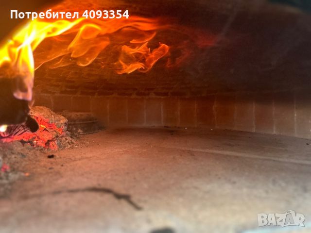Италиянска Пещ за пица на дърва и газ 120cm вътрешно , снимка 4 - Обзавеждане на кухня - 45673047