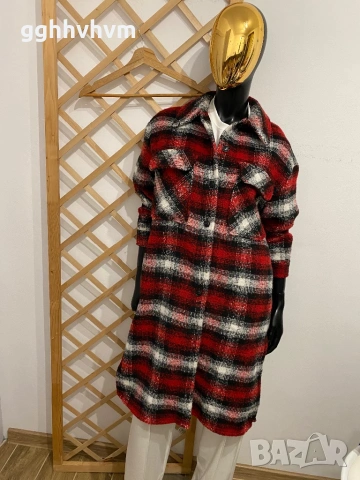 Дълго палто на Zara, снимка 3 - Палта, манта - 53611516