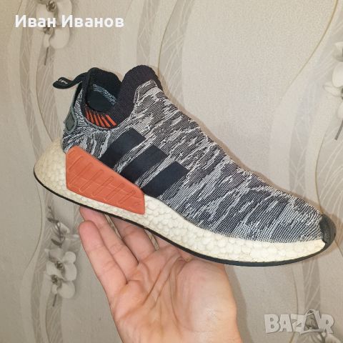 маратонки  ADIDAS NMD R2 PRIMEKNIT HARVEST  номер 41,5-42, снимка 9 - Маратонки - 38429565