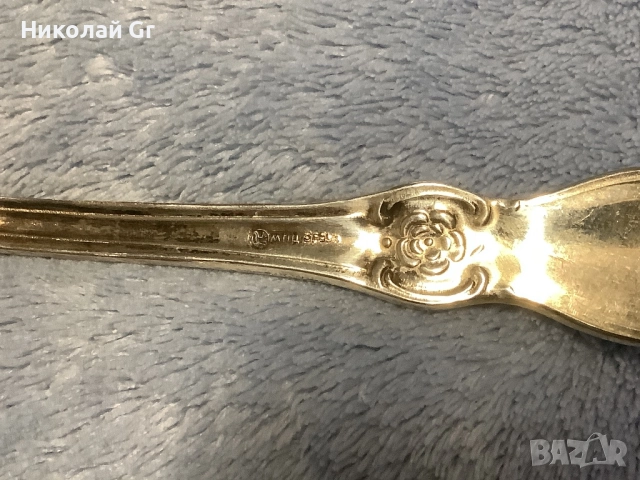 Вилици мелихиор  произведено В СССР 1974 години завод Кольчугино , снимка 3 - Антикварни и старинни предмети - 52343448