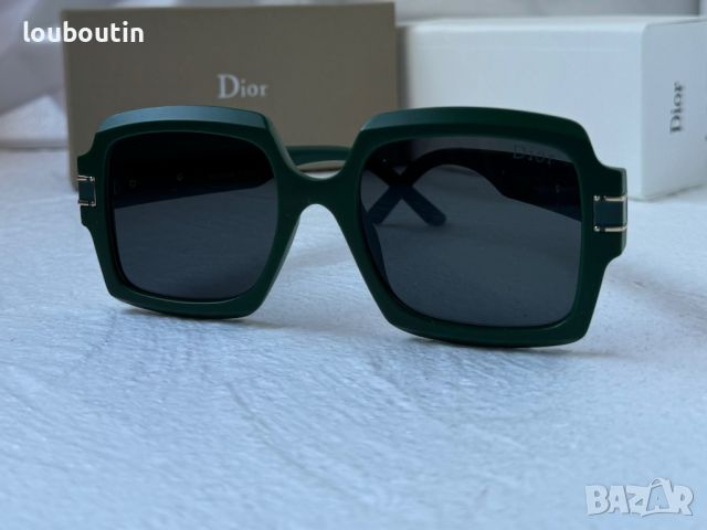 -37 % разпродажба Dior 2023 дамски слънчеви очила квадратни , снимка 3 - Слънчеви и диоптрични очила - 45163100