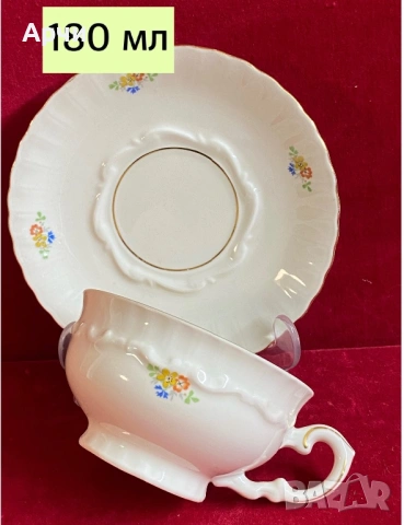 Порцеланови двойни сета за кафе, снимка 4 - Чаши - 53924130