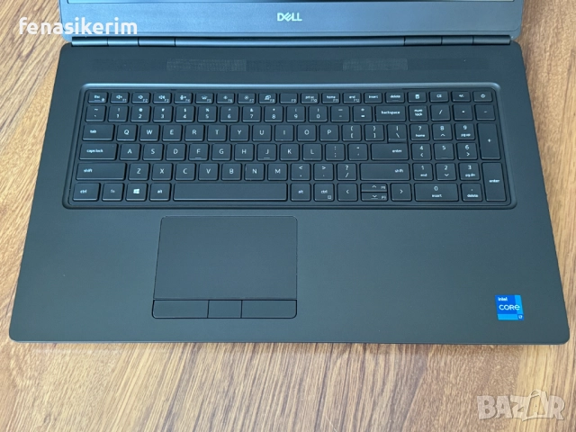 17.3 Full HD IPS Core i7-11850H DELL Precision 7760 32GB DDR4/512GB NVMe/Nvidia RTX A3000 6GB/Бат 6ч, снимка 9 - Лаптопи за работа - 52456302