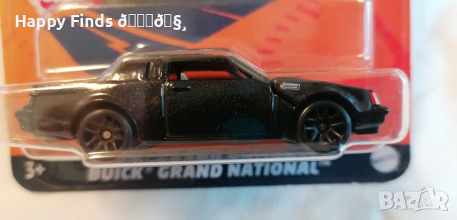 💕🧸Hot Wheels Buick Grand National HW Decades of fast, снимка 2 - Колекции - 45596300