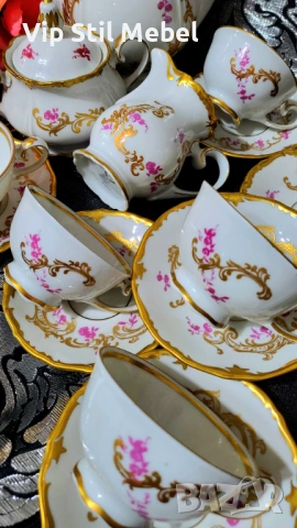 Сервиз за мока кафе Reichenbach , снимка 4 - Сервизи - 54245149