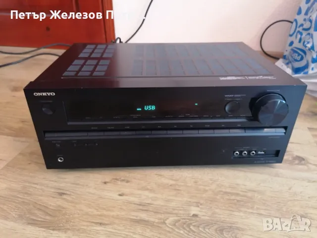 ONKYO TX-NR414 Receiver домашно кино 5.1 канала усилвател с оригинално дистанционно, снимка 4 - Ресийвъри, усилватели, смесителни пултове - 47140232