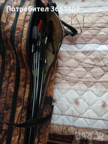 Комплект въдици макари сигнализатори живилник куфар , снимка 5 - Въдици - 53568107