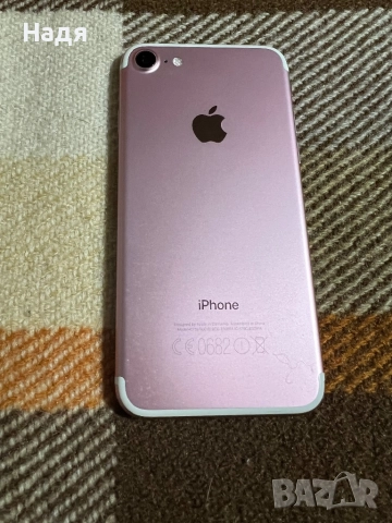 IPhone 7 -128GB,мод:А1778,Pink,зарядно, снимка 8 - Apple iPhone - 52238743