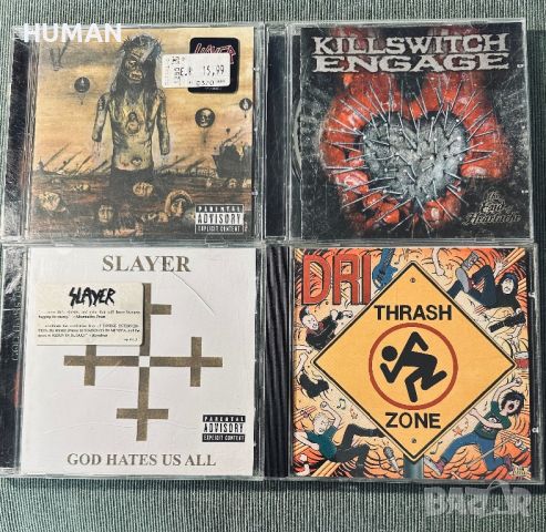 Slayer,Killswitch Engage,D.R.I, снимка 1 - CD дискове - 45964720