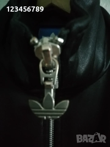 Adidas Chile 62 Originals Black/Silver Trefoil оригинално горнище мъжко размер S vintage , снимка 10 - Спортни дрехи, екипи - 53509594