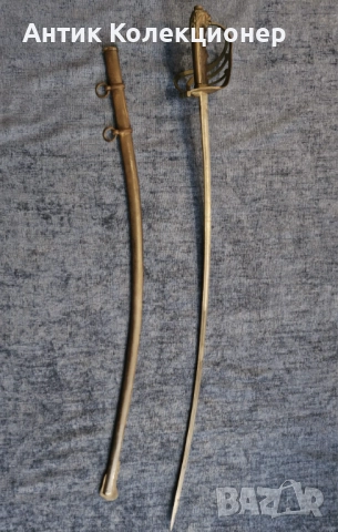 Офицерска сабя Bersaglieri. Италия М 1903 г., снимка 4 - Антикварни и старинни предмети - 52068859