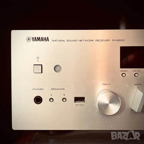 YAMAHA R-N500 интернет ресивър / усилвател, снимка 2 - Ресийвъри, усилватели, смесителни пултове - 53566995