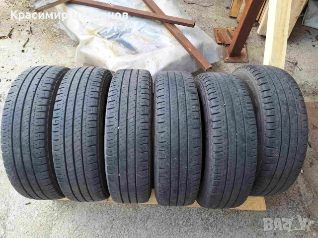 6бр. запазени летни гуми Michelin Agilis 195/75 R16С, снимка 17 - Гуми и джанти - 51209042