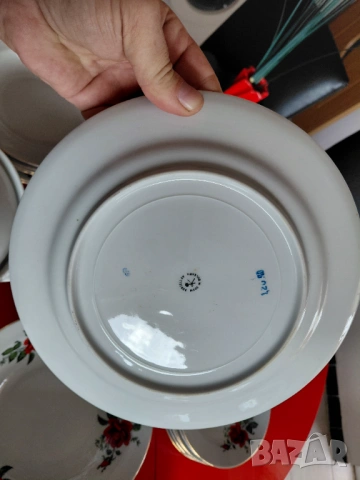 Порцеланов сервиз , български , страхотен , 23 части , снимка 10 - Сервизи - 53901719
