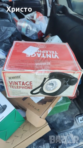 ретро телефон, снимка 2 - Стационарни телефони и факсове - 53699270