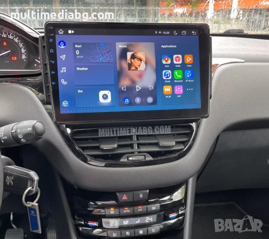 Peugeot 2008/208 2014г-2018г Мултимедия Навигация Android, снимка 6 - Аксесоари и консумативи - 49843469