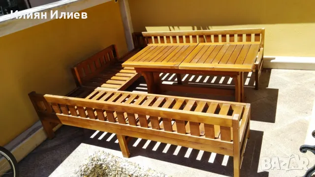 Лукс Градинска Мека Мебел Голяма, снимка 3 - Градински мебели, декорация  - 50361798