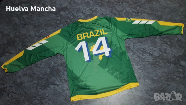 Фланелка Engelbart Strauss × Brazil WM 2014, снимка 2 - Фен артикули - 54033333