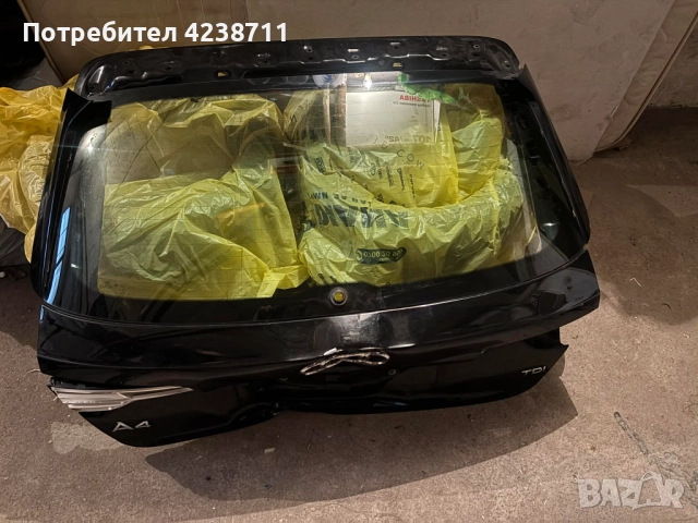 Ауди А4 В9 комби задно стъкло