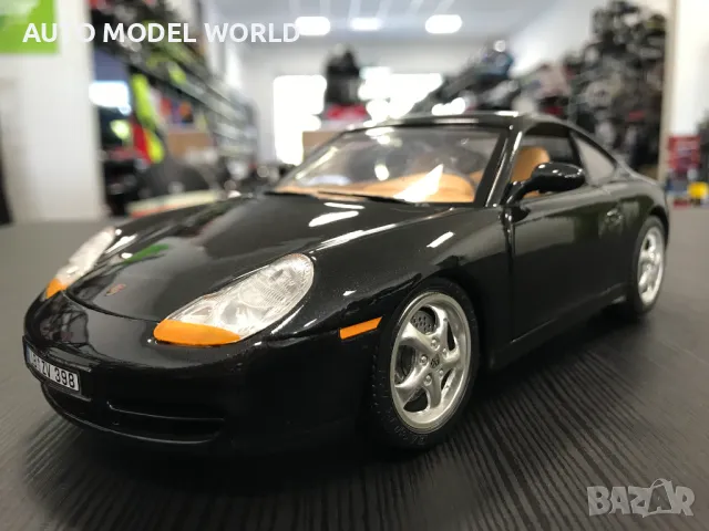 Метална колекционерска количка BBURAGO PORSCHE 996 1997г.1:18 НОВА, снимка 1 - Колекции - 47185561