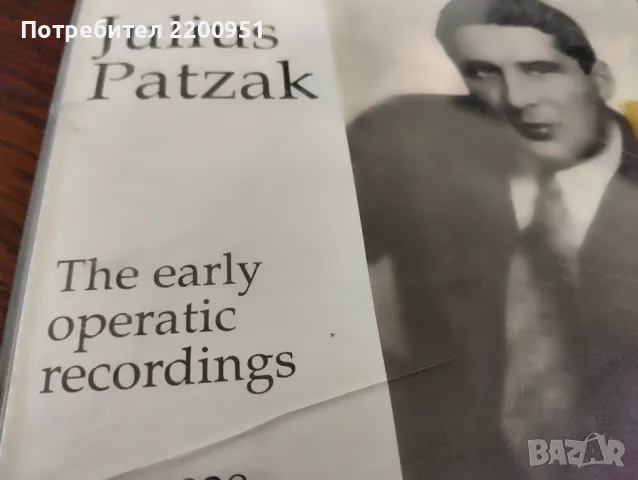 JULIUS PATZAK, снимка 2 - CD дискове - 47429368