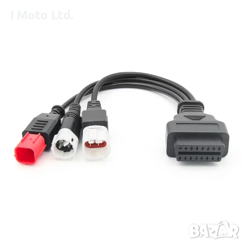 OBD2 Кабел за Yamaha и Honda Мотоциклети – 3-пинов, 4-пинов и 6-пинов