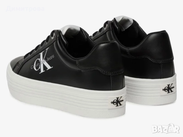 Calvin Klein кожени сникърси, снимка 3 - Маратонки - 52974988