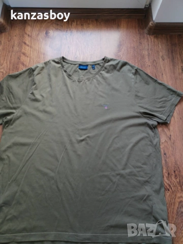 gant - ГОЛЯМА мъжка тениска 4ХЛ, снимка 7 - Тениски - 53757452