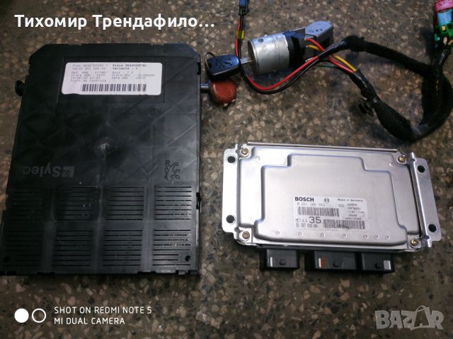 Ecu 0261206943, 0 261 206 943, 9638765680, 96 387 656 80 компютър me7 4.4    100лв. BSI G0X-00 , 964, снимка 1 - Части - 46257403