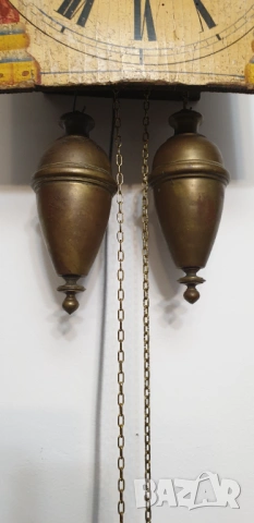 Античен часовник от около 1800 година, снимка 2 - Антикварни и старинни предмети - 53928364