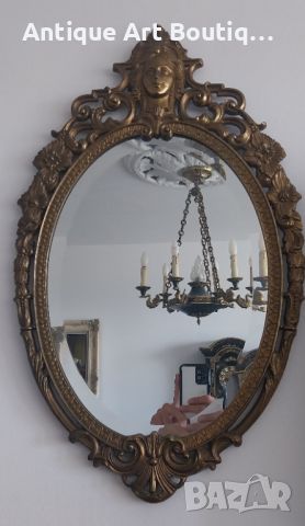 Бронзово огледало, снимка 1 - Огледала - 46192174